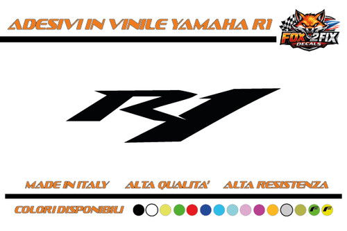 Adesivi moto yamaha scritta - adesivi,