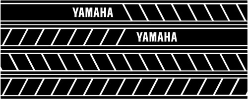 Stickers bandes pour - 4, yamaha